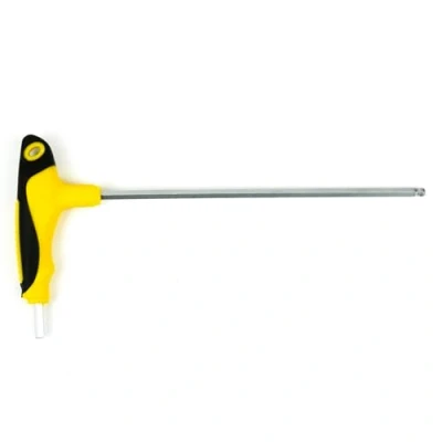 Imagen de ingdaum® Llave hexagonal interior de 4 mm*L 180 mm con bola y mango en T /
