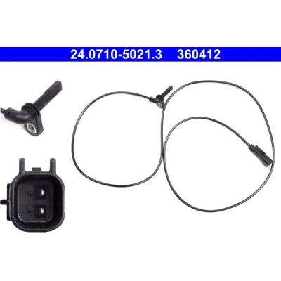 Imagen de ATE 24.0710 5021.3 Sensor de ABS 1417 OPEL: Insignia A Sports Tourer, Berlina, Hatchback