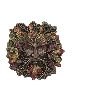Imagen de Nemesis Now Placa de pared equinoccio otoñal, bronce, 13 cm