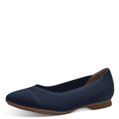 Imagen de Jana 8 22167 42, Zapatos Tipo Ballet Mujer, Azul Marino, 37 EU