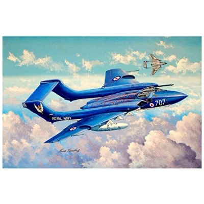 Imagen de Trumpeter 1/48 de Havilland DH 110 Sea Vixen FAW. 2 plástico, Accesorios para Tren, Hobby, construcción maquetas, Multicolor (TRU05808)