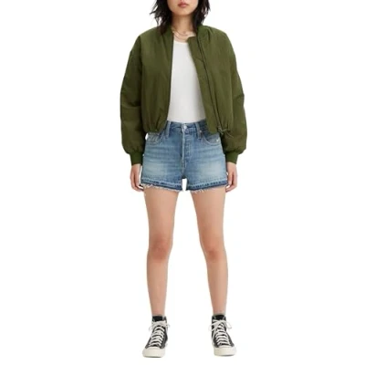 Imagen de Levi&#039;s 501 Original Short Shorts vaqueros, Mujer, Talla: 24, Blue denim