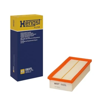 Imagen de HENGST FILTER E637L Filtro de aire 57 118 269 Cartucho filtrante HONDA: CIVIC 6 Hatchback, Fastback, Aerodeck
