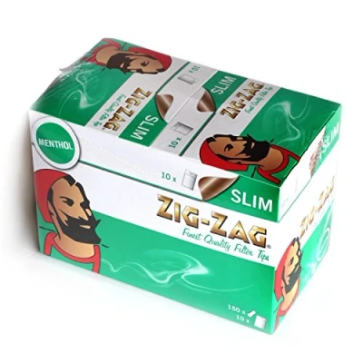 Imagen de Zig Zag Consejos DE Filtro Menthol 150 (10) Caja
