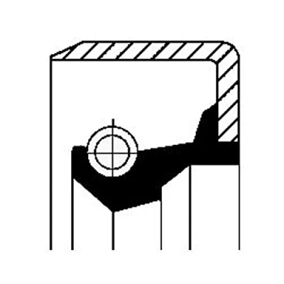 Imagen de Anillo retén, engranaje distribuidor CORTECO 01019455B