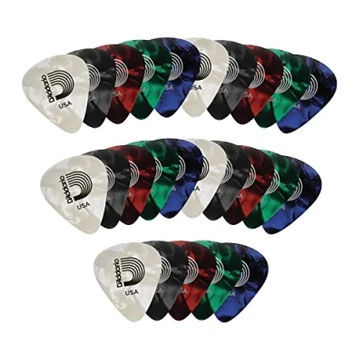 Imagen de Planet Waves 1CAP4 25 Púa, de caparazón tortuga, tamaño medio, paquete unidades,