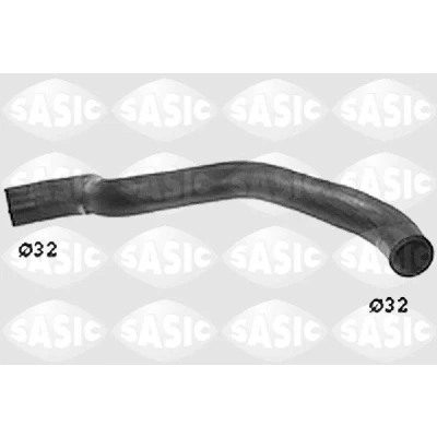 Imagen de SASIC SWH6656 Manguitos de Radiador a la derecha arriba FORD: FIESTA 4, Puma