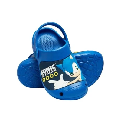 Imagen de SONIC THE HEDGEHOG Zapatos Niño Sonico Calzado Sandalias Playa Chanclas Piscina Azul 33