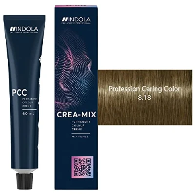 Imagen de Indola PCC Permanent Color Cream Cool &amp; Neutral 60 ml 8.18