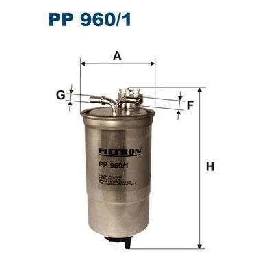 Imagen de Filtro combustible FILTRON PP 960/1