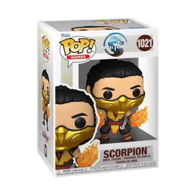 Imagen de Funko Pop! Games: MK1 Scorpion Mortal Kombat Game Franchise Figura de Vinilo Coleccionable Idea Regalo Mercancia Oficial Juguetes para Niños y Adultos Video Games Fans