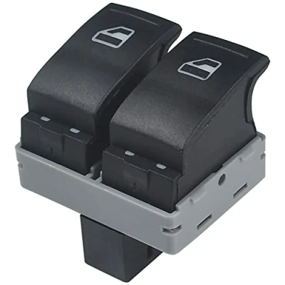 Imagen de KASturbo Interruptores Ventanillas para Transporter T5, Botonera Elevalunas T6 20092014 7E0959855A Lado Conductor