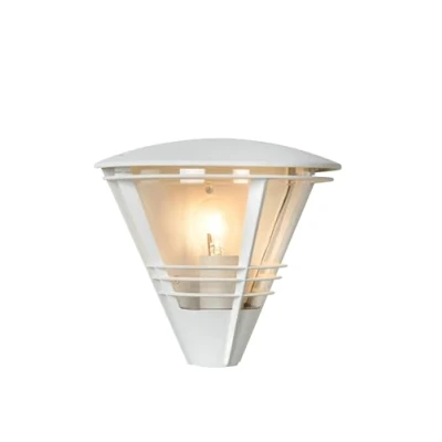 Imagen de Lucide LIVIA Lámpara de pared Fuera 1xE27 IP44 Blanco