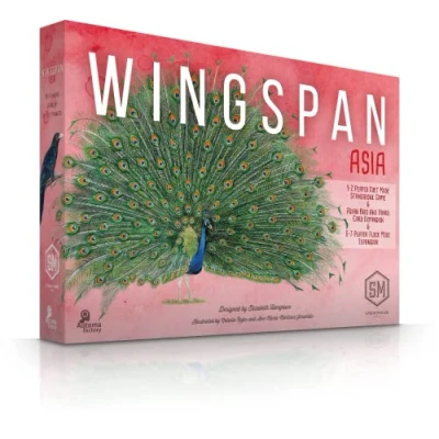 Imagen de Stonemaier Games: Wingspan,Expansión Asia, juego de mesa estrategia, independiente o juega con envergadura central, tiempo 40 a 70 minutos, para edades 14 años en adelante