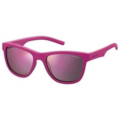 Imagen de Polaroid PLD 8018/S AI CYQ Gafas de Sol, Rosa (Dark Pink/Grey Pink Grey Speckled Pz), 47 Unisex Niños