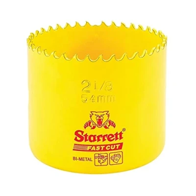 Imagen de Starrett 63FCH054 Corona perforadora (54 mm) color amarillo