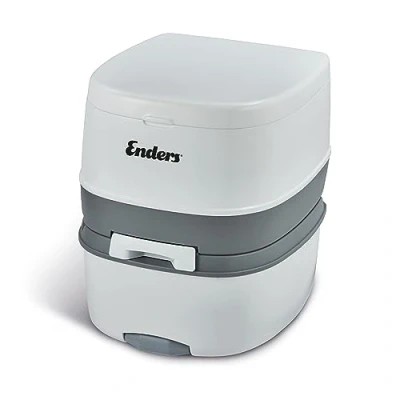 Imagen de Enders Supreme Aseo wc inodoro portatil para camping Water quimico con altura de asiento comfortable. indicador nível caravana superficie lisa y agradable, #4999