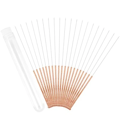 Imagen de YAKLEE 20 Pieza Aguja de limpieza para Impresora 3D, Kit boquillas 0.4mm Herramienta Limpiador Boquilla Extrusor Acero Inoxidable Mk8 E3D Mk10
