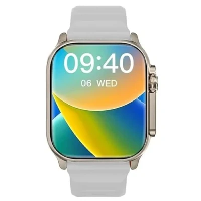 Imagen de JINSHANGZI Hello Watch 3+ Ultra Gen2 AMOLED Reloj inteligente para hombre, brújula NFC, pantalla siempre encendida, álbum de fotos 1 GB ROM Android iOS (blanco)