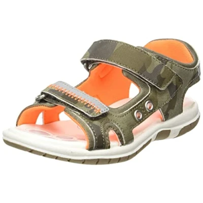 Imagen de Chicco Sandales à Double Velcro, Cómodo, ligero, flexible y transpirable, Niños, Naranja, 27 EU