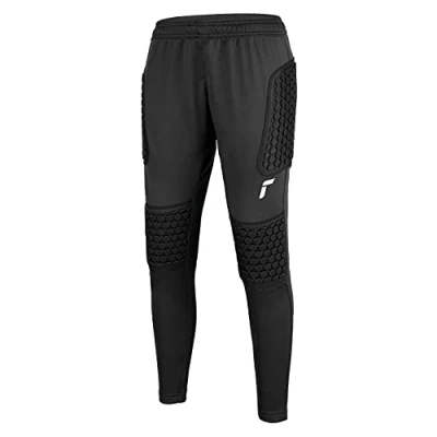 Imagen de Reusch Contest II Pant Advance Junior Pantalones Deportivos, Negro/Plateado, 152 Unisex niños