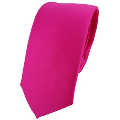 Imagen de TigerTie corbata estrecha pink rosa monocromo