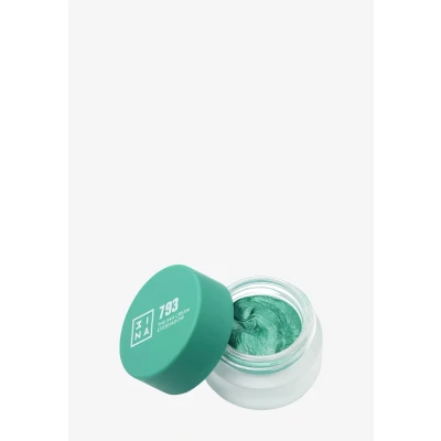 Imagen de 3INA MAKEUP The 24H Cream Eyeshadow 793 Sombra de Ojos Turquesa Duración en Crema &amp; Waterproof Acabado Mate Brillante Metálico Vegan Cruelty Free