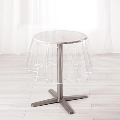 Imagen de douceur d&#039;Intérieur Mantel Garden, PVC, Blanco, Diámetro 180 cm