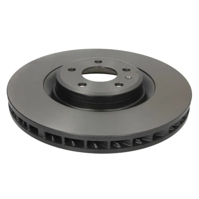 Imagen de BREMBO 09.D937.11 Disco de freno 350 34 5 ventilación interna, ranurado revestido altamente carbonizado con tornillos PORSCHE: Macan