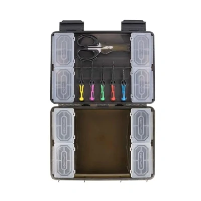 Imagen de Korum Slim Blox Loaded Tacklebox (incl. 6 herramientas de cebado) Caja señuelos
