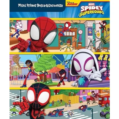 Imagen de MINI MI PRIMER BUSCA Y ENCUENTRA SPIDEY SU SUPER EQUIPO (LM1LF)