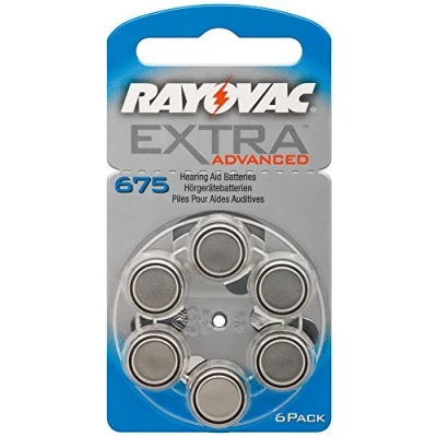 Imagen de Wentronic V675 6 BL (PR44/HA675) Rayovac ADV.