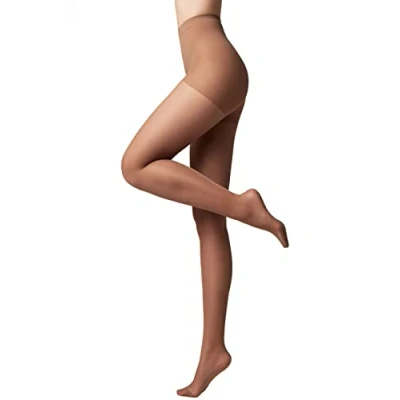 Imagen de Conte elegant Pantis de Mujer para pieles sensibles con vitamina E Efecto moldeador Pantys lisos Smooth ACTIVE SOFT 40 Lycra Color Moca talla 3