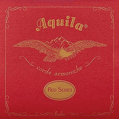 Imagen de Aquila rojo Series aq 89 cuerdas para ukelele barítono, bajo D Set de 4