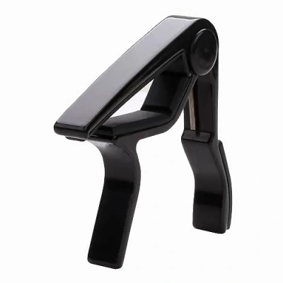 Imagen de Ukelele Capo,Ukulele Clamp,Ukulele Clip,Palisandro,para soprano, concierto, tenor, barítono Ukulele Professional Capo (negro)
