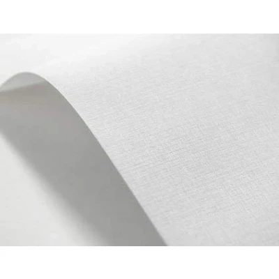 Imagen de Netuno 40x cartón gofrado de cuadros color blanco DIN A5 148x210mm 246g Elfenbens Ultrawhite cartulina unilateral papel estampado para impresoras tarjetas diplomas invitaciones certificados menús
