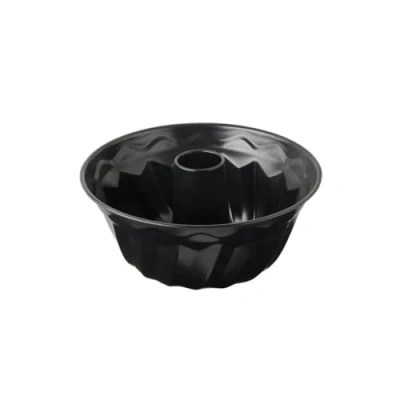Imagen de Dr. Oetker Molde Rosco Alto 22Cm, acero con revestimiento antiadherente especial, color negro. 1 ud.