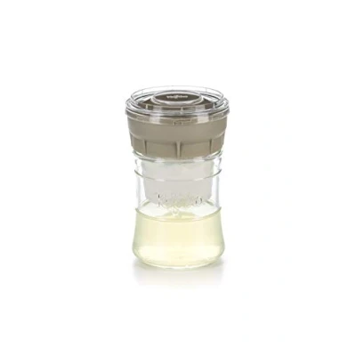 Imagen de KEFIRKO Cheese Maker El Set Ideal para Preparar Queso de Kéfir en Casa Pack Cheesemaker + Librito Recetas Descargable PDF 848 ml BPA Free Beige