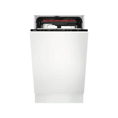 Imagen de Lavavajillas integrable AEG FSE72507P, 10 servicios, 7 programas, 45 cm, MaxiFlex, Blanco panelable