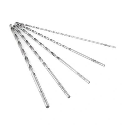 Imagen de 5pcs Brocas Largas de 150mm Longitud, Vástago Recto, Acero Alta Velocidad para Madera