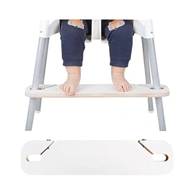 Imagen de RECKNEY Reposapiés para silla alta IKEA antilop Baby Highchair ajustable, compatible con Accesorios