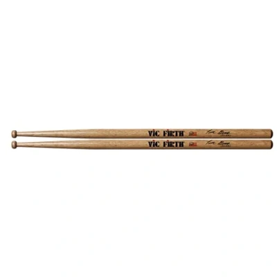 Imagen de Vic FIrth Baqueta para cajas Symphonic Collection serie Signature Tim Genis Persimmon General Punta de Madera