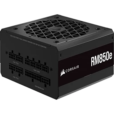 Imagen de Corsair RM850e (2023) Fuente de Alimentación ATX Totalmente Modular Bajo Ruido Compatible con 3.0 y PCIe 5.0 Eficiencia 80 Plus Gold Soporte para Modo Espera Moderno Negro
