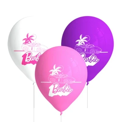 Imagen de BeenSmile, Globos LATEX BARBIE, Latex, Decoración Cumpleaños Niños, Artículos de Fiesta Infantil, 8