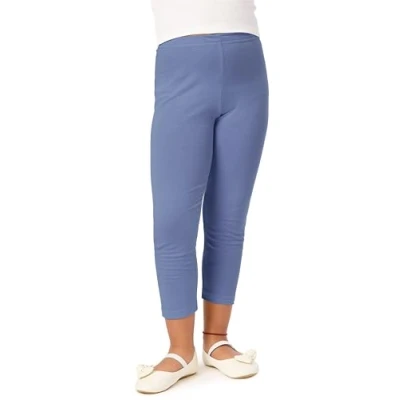 Imagen de Merry Style Leggins 3/4 para niñas Mallas Deportivas Pantalones Piratas Infantiles de Viscosa Ropa Deporte Leggings Capri Niña MS10 131 (Jeans, 116 cm)