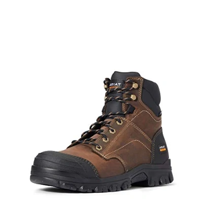 Imagen de ARIAT Treadfast Bota de trabajo (6 pulgadas), Marrón, 43 EU