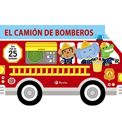 Imagen de El camión DE bomberos (Castellano A PARTIR 0 AÑOS PROYECTO 3 Libros manipulativos)