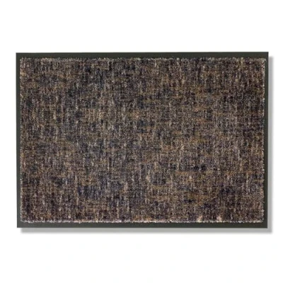 Imagen de Schöner Wohnen Kollektion Felpudo Resistente Miami empenachado 67x100 cm en Rejilla Antracita taupé Lavable