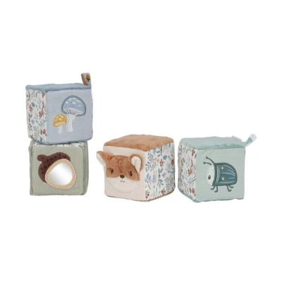 Imagen de 4 Cubos Apilables Blanditos Forest Friends