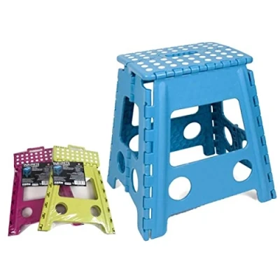 Imagen de EDP Taburete Plegable MAX 80KG Colores Surtidos, 21 x 28,5 25 cm